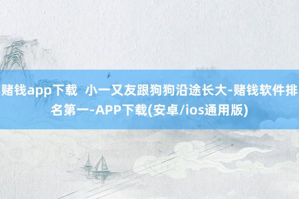 赌钱app下载  小一又友跟狗狗沿途长大-赌钱软件排名第一-APP下载(安卓/ios通用版)